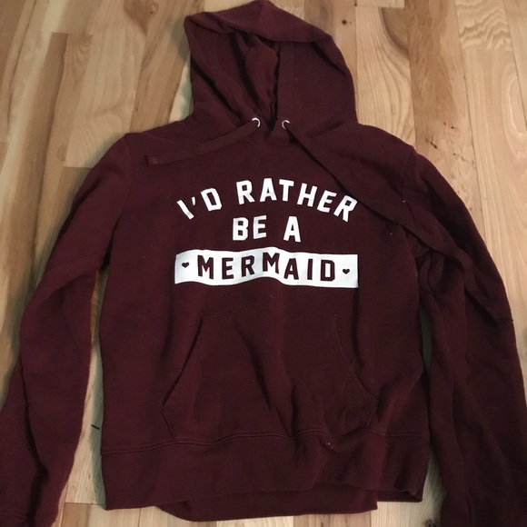 mermaid hoodie forever 21